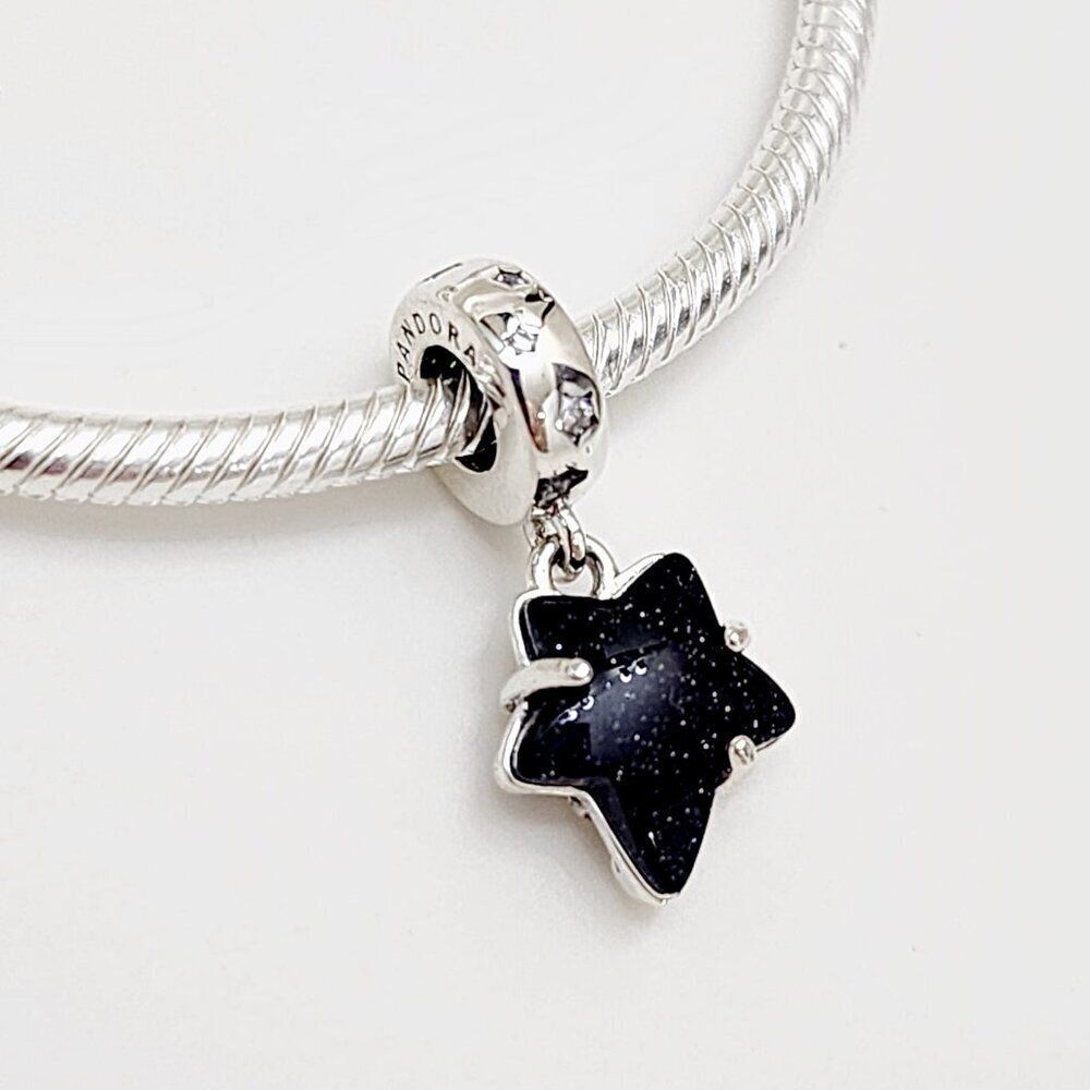 Pandora Galaxy Star Murano Dangle Charm